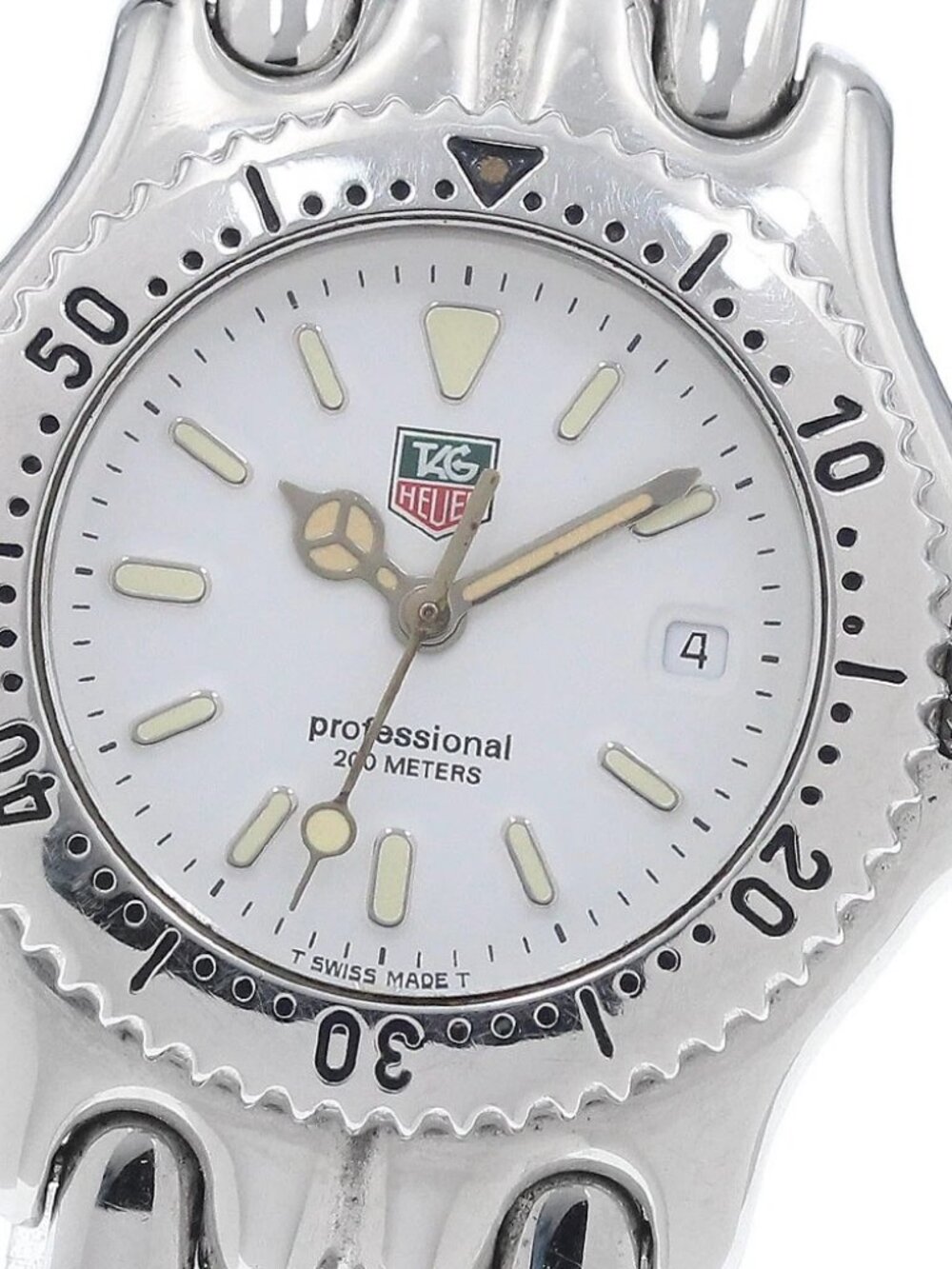 TAG HEUER S/el S90.815 Date white Dial Quartz Ladies Watch